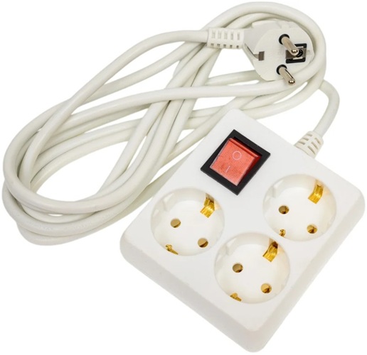 Удлинитель IEK WYP30-16-03-03-ZK-N