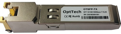 Модуль SFP+ OptTech OTSFP+-RJ45