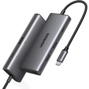 Док-станция UGREEN CM498 Grey (15531)