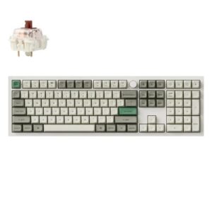 Механическая клавиатура Keychron Q6 Max, USB, Bluetooth, Радиоканал, Белый [Q6M-P1P-RU]
