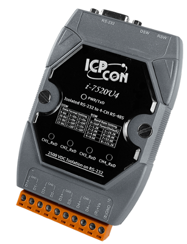 Преобразователь ICP DAS I-7520U4-G CR