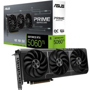 Видеокарта ASUS nVidia GeForce RTX 5060 TI, 8 ГБ GDDR7, [90YV0MH2-M0NA00]
