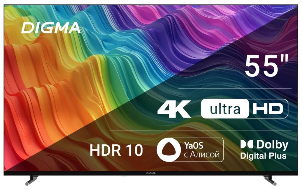 Телевизор LED Digma DM-LED55UBB33