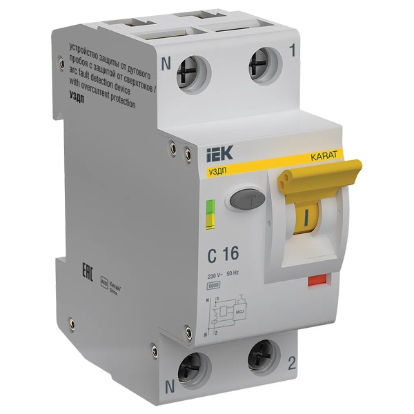 Устройство защиты от дугового пробоя IEK KA-DP11-1-016-C