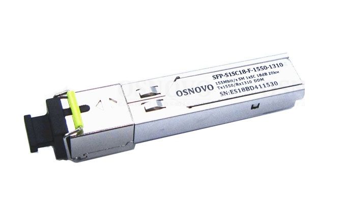 Модуль OSNOVO SFP-S1SC18-F-1550-1310