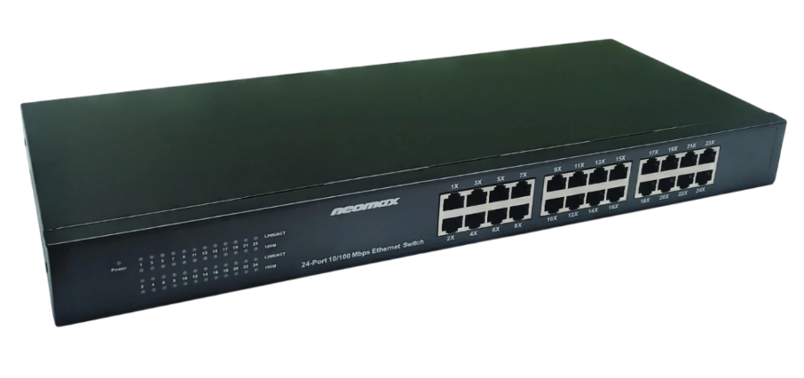 Коммутатор неуправляемый Neomax NMS-124P-100-SR