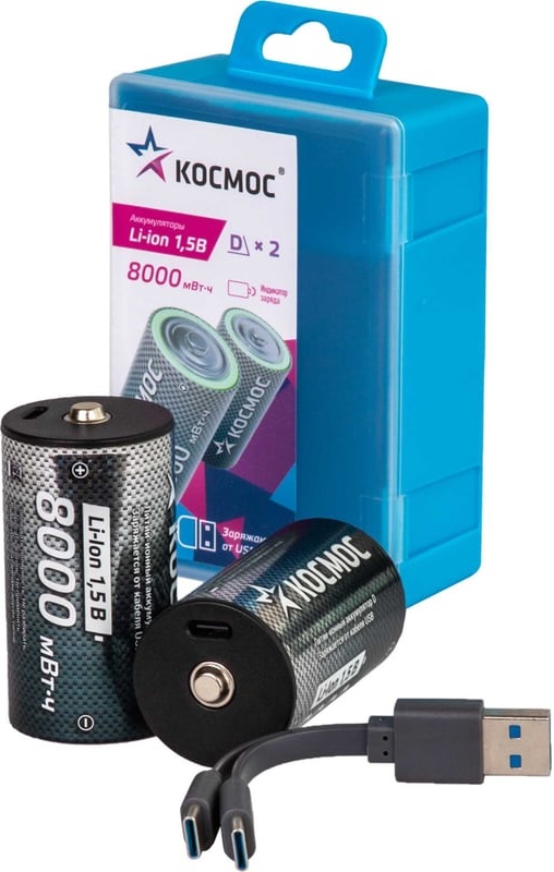 Аккумулятор Космос KOCR20Li8000mWh2B