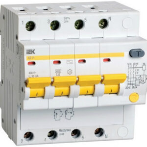 Автоматический выключатель дифф. тока (АВДТ) IEK MAD10-4-016-C-030