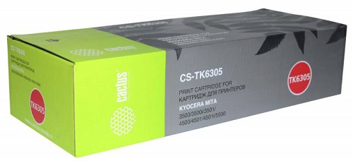 Тонер-картридж Cactus CS-TK6305 Черный