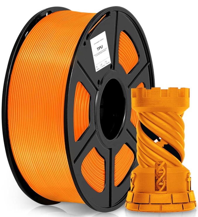 Пластик для принтера 3D TPU Cactus CS-3D-TPU-0.8KG-ORANGE