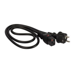 Кабель питания Lanmaster LAN-PP19L/SH-1.0-BK