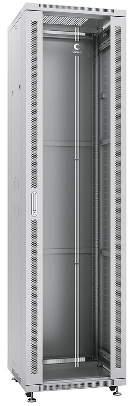Шкаф напольный 19", 47U Cabeus SH-05C-47U60/80