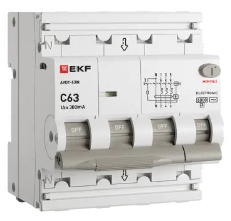 Автомат дифференциальный EKF D63N46E63C300