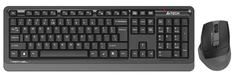 Клавиатура и мышь wireless A4Tech Fstyler FG1035