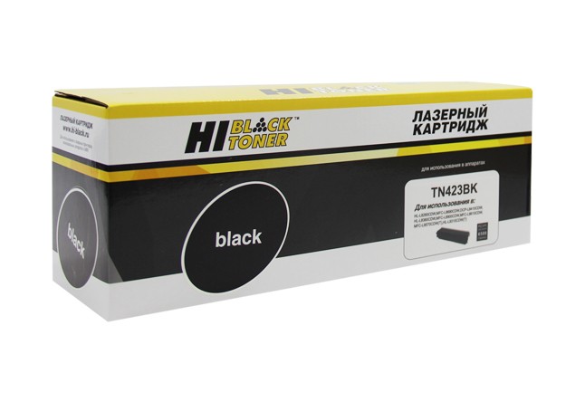 Тонер-картридж Hi-Black HB-TN-423BK Черный