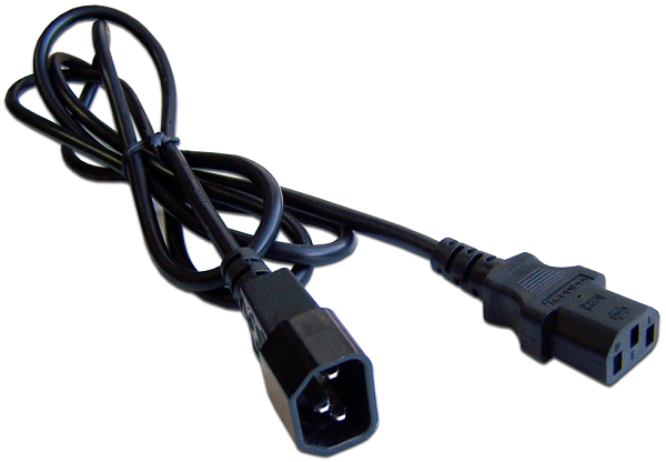 Кабель питания Lanmaster LAN-PP13/14-2.0-BK