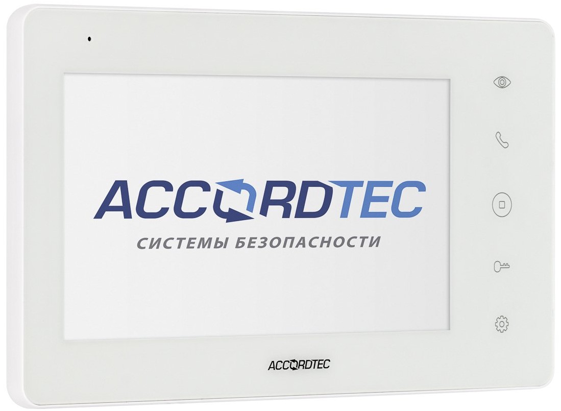 Монитор AccordTec AT-VD720W WH