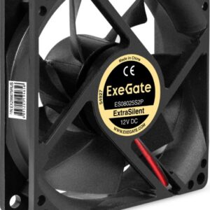 Вентилятор для корпуса Exegate 12В DC ExtraSilent ES08025S2P
