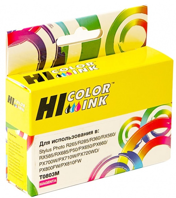 Тонер-картридж Hi-Black HB-T0803 Пурпурный