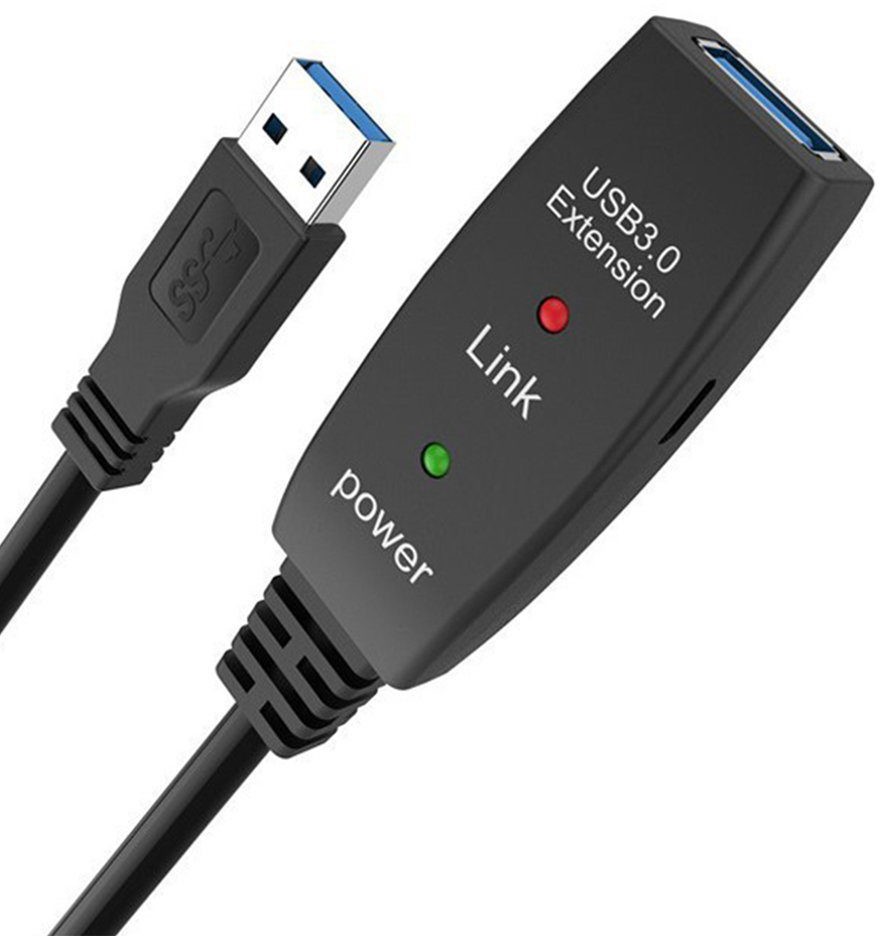 Кабель интерфейсный USB 3.0 Aopen/Qust ACU827A-5M