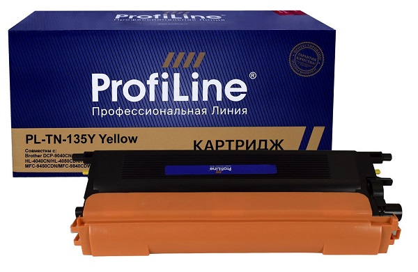 Тонер-картридж ProfiLine PL-TN-135Y Желтый