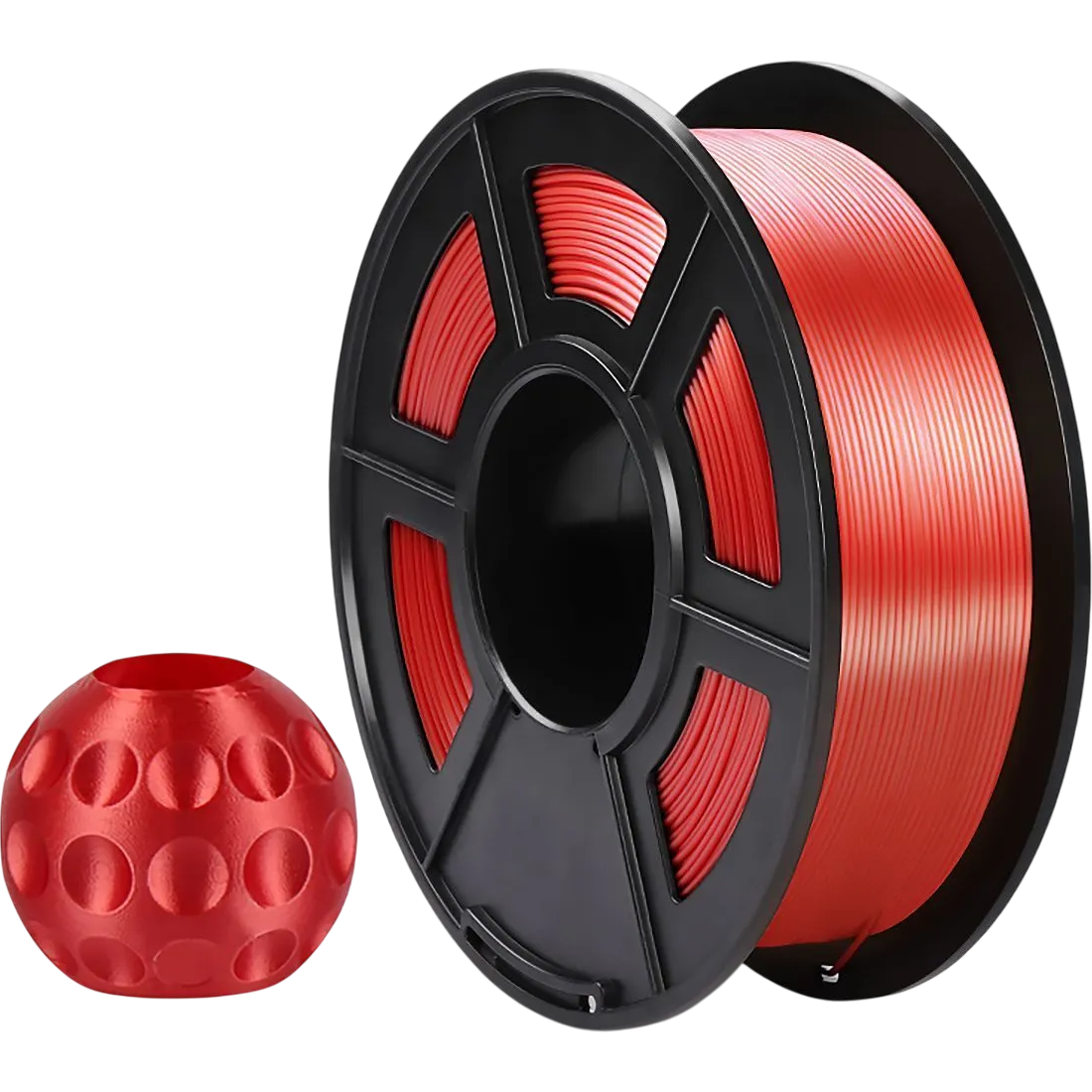 Пластик для 3D принтера NV Print NV-3D-SILK-PLA-P-RED