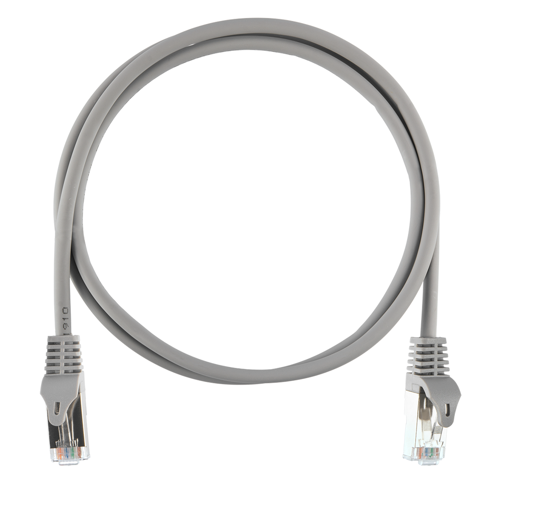 Кабель патч-корд F/UTP 5e кат. 2м NikoMax NMC-PC4SD55B-ES-020-C-GY