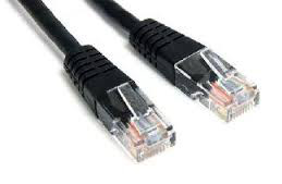 Кабель патч-корд U/UTP 5e кат. 0.5м Lanmaster LAN-PC45/U5E-0.5-BK