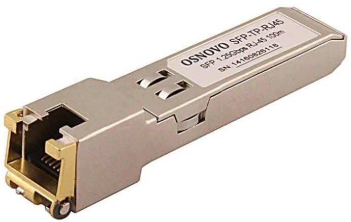 Модуль OSNOVO SFP-TP-RJ45(10G)