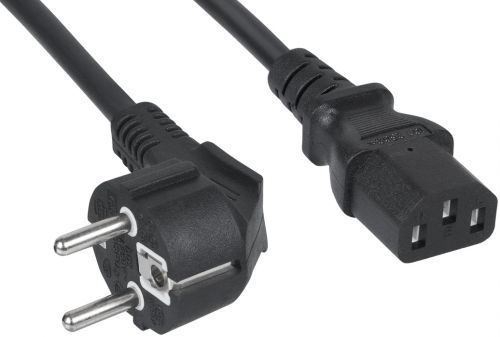 Кабель питания Filum FL-PC-SH90/C13-C2-3.0-BK