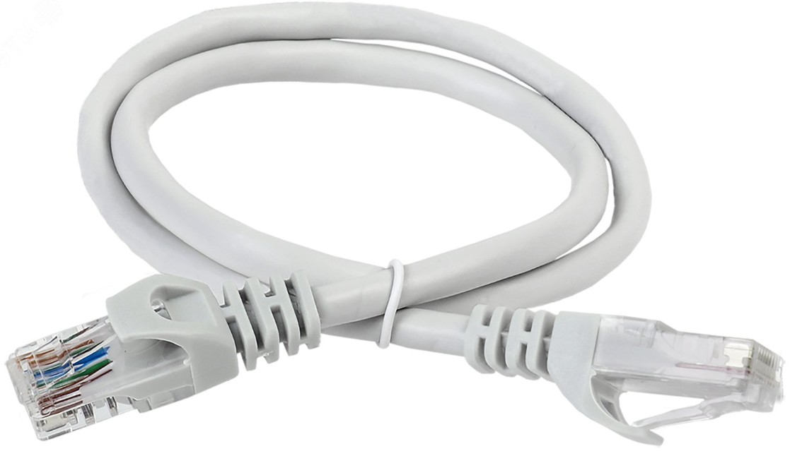 Кабель патч-корд U/UTP 6a кат. 5м ITK PC01-C6AUL-5M