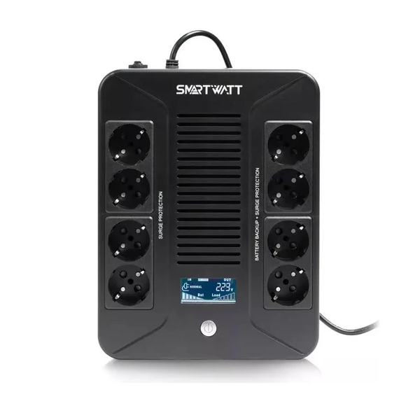 Источник бесперебойного питания SmartWatt UPS SAFE PRO LCD 1000