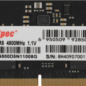 Оперативная память DDR5 8 ГБ (1×8 ГБ) KINGSPEC KS4800D5N11008G, 4800 МГц, [KS4800D5N11008G]