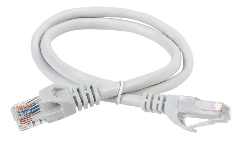 Кабель патч-корд U/UTP 6a кат. 10м ITK PC01-C6AUL-10M