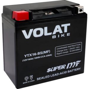 Батарея VOLAT YTX16-BS(iGEL)Volat