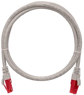 Кабель патч-корд U/UTP 6a кат. 2м NikoMax NMC-PC4UA55B-020-C-GY
