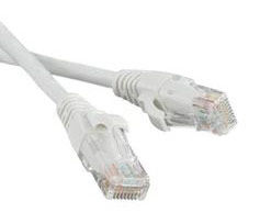 Кабель патч-корд U/UTP 5e кат. 25м TWT TWT-45-45-25-GY