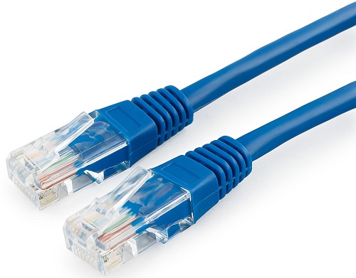 Кабель патч-корд U/UTP 5e кат. 3м Cablexpert PP10-3M/B
