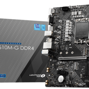 Материнская плата MSI PRO H610M-G DDR4, LGA1700, Intel H610, mATX