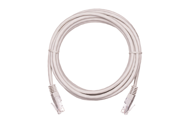 Кабель патч-корд U/UTP 5e кат. 1.5м Netlan EC-PC4UD55B-BC-PVC-015-GY-10