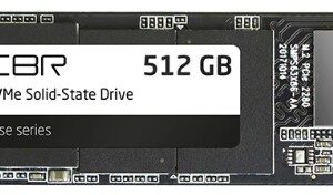 SSD накопитель 512 ГБ CBR SSD-512GB-M.2-BS24b, PCIe 3.0 x4, [SSD-512GB-M.2-BS24b]