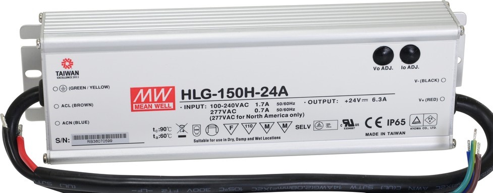 Драйвер светодиодный Mean Well HLG-150H-24