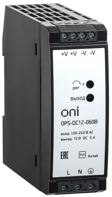 Блок питания ONI OPS-DC12-060B