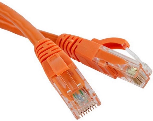 Кабель патч-корд U/UTP 6 кат. 5м Lanmaster LAN6-45-45-5.0-LSZH