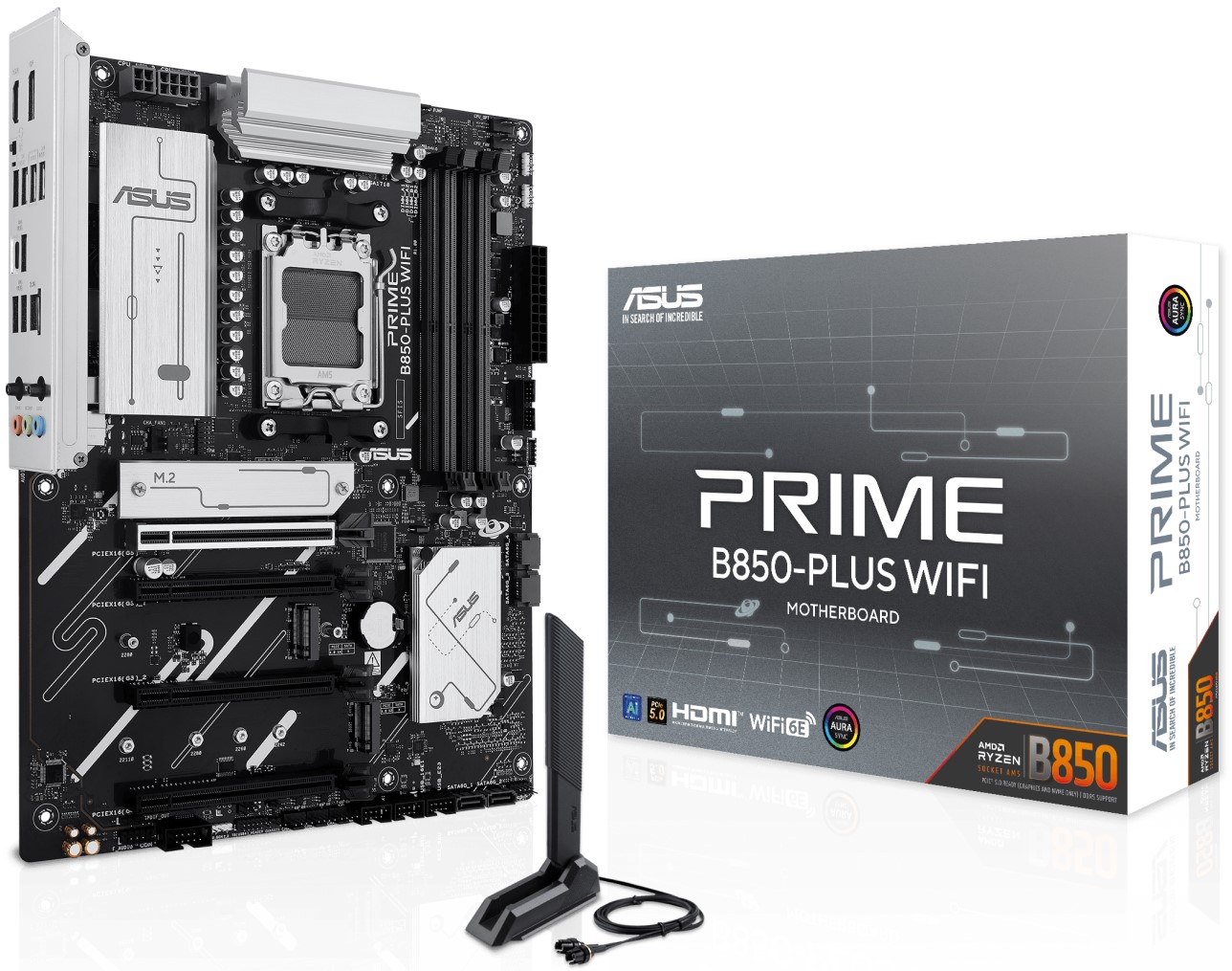Материнская плата ASUS PRIME B850-PLUS WIFI, AM5, AMD B850, ATX