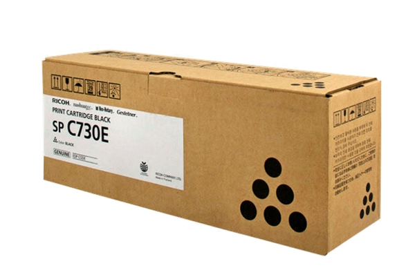 Тонер-картридж Ricoh Print Cartridge Black SP C730E Черный