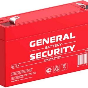 Аккумулятор General Security GS1.3-6