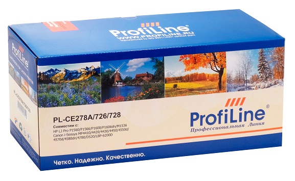 Тонер-картридж ProfiLine PL-CE278A/726/728 Черный