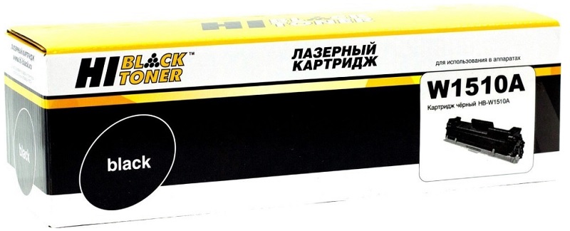 Тонер-картридж Hi-Black HB-W1510A Черный