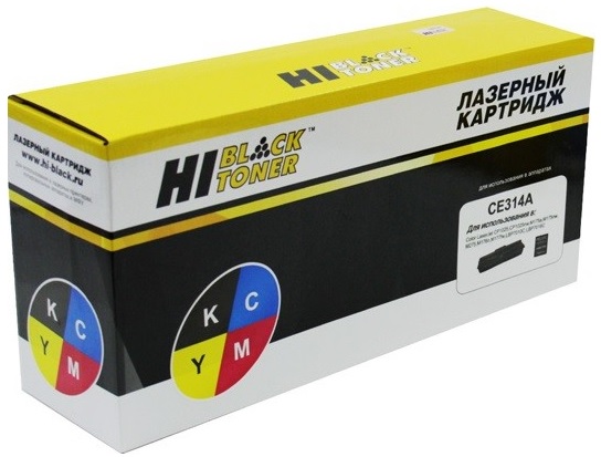 Тонер-картридж Hi-Black HB-CE314A Многоцветный
